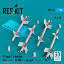Fusées Python 3 (4 pièces) 