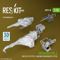 Merkava Mk.4 MG Set 3 (Hobby Boss) 