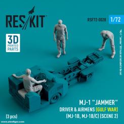 Conducteur de MJ-1 et personnel au sol "Guerre du Golfe" scène 2 
