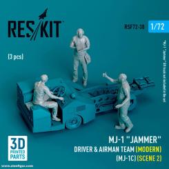 MJ-1 "Jammer" Driver & airman team (Modern) (MJ-1C) (scene 2) 