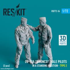 OV-10A "Bronco" male pilots (in a standing position - type 2) 