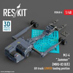 MJ-4 "Jammer" (MHU-83 B/E) früh Llift Truck - Lade-Position 