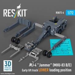 MJ-4 Jammer (MHU-83 B/E) früh Lift Truck untere Ladeposition 