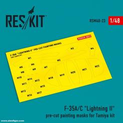 F-35A Lightning II Painting Mask (Tamiya) 