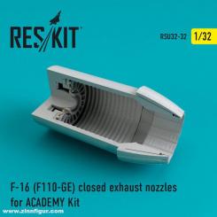 F-16 (F110-GE) Closed Exhaust Nozzle 