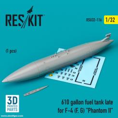 F-4F/G Phantom II 610 Gallon Tank 