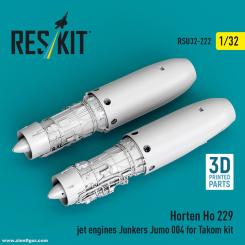 Ho 229 Jumo 004 Triebwerke (Takom) 