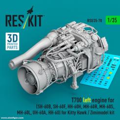 Left T700 Engine (Kitty Hawk) 