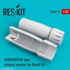 Eurofighter Exhaust Nozzles - open 