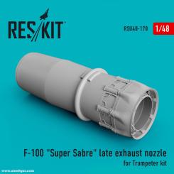 F-100 "Super Sabre" late exhaust nozzle 