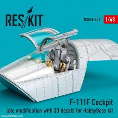 F-111F Cockpit modification tardive 