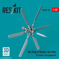 Sea King Heckrotor 6-blättrig 