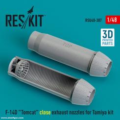 F-14D Tomcat Exhaust nozzles - closed 