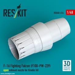 F-16 Fighting Falcon F100-PW-229 Düse (offen) (Kinetic) 