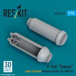 F-14A Tomcat Exhaust Nozzles (open & closed) (GWH) 