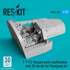 F-111C Cockpit modification précoce avec 3D-Decals 