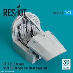 Cockpit EF-111 avec décals 3D 