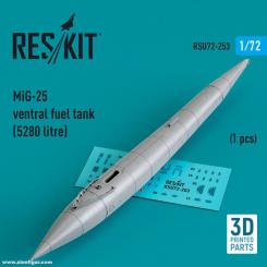 MiG-25 ventral fuel tank (5280 litre) 