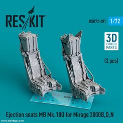 MB Mk.10Q Ejection Seats for Mirage 2000B/D/N 