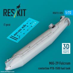 MiG-29 Fulcrum PTB1500 Fuel Tank 