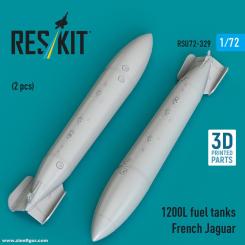 1200 L Réservoirs supplémentaires pour Frz. Jaguar (2 pièces) 