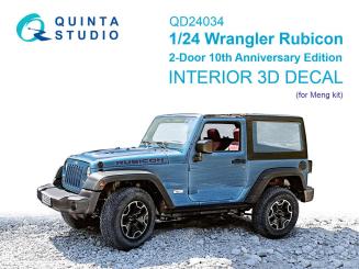 Wrangler Rubicon 2-Türer - 3D-Decal Interior (Meng) 