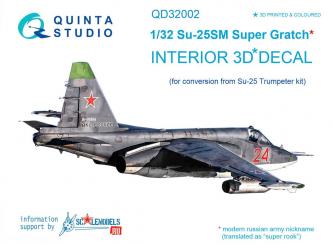 Su-25SM 3D-Decal Interior 