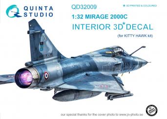 Mirage 2000C 3D-Decal Interior 