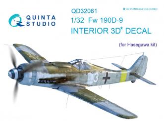 Fw 190D-9 3D-Decal détails intérieurs 