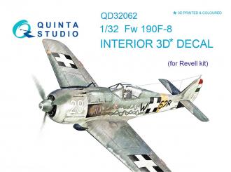 Fw 190F-8 3D-Decal détails intérieurs 