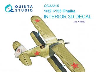 I-153 Chaika - 3D-Decal Interior 
