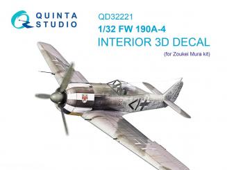 Fw 190A-4 - 3D-Decal Interior 