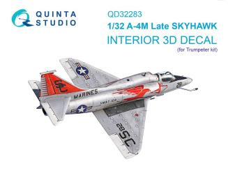 A-4M Skyhawk retard - Détails intérieurs en 3D (Trumpeter) 