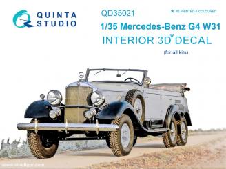 Mercedes-Benz G4 W31 3D-Decal Innendetails 