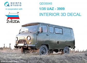 UAZ-3909 3D-Decal Interior 