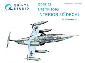 TF-104G 3D-Decal détails intérieurs 