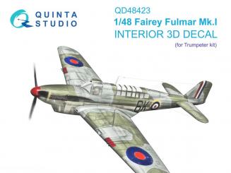 Fairey Fulmar Mk.I - 3D-Decal Interior 