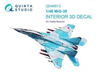 MiG-35 - 3D-Decal Innendetails 