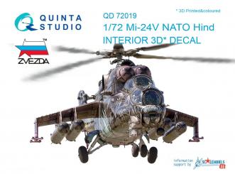 Mi-24V NATO Innendetails - 3D-Decal 