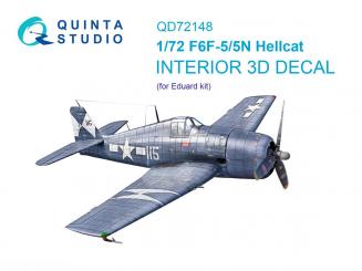 F6F-5/5N Hellcat - 3D-Decal Innendetails 