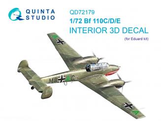 Bf 110C/D/E - 3D-Decal Innendetails 