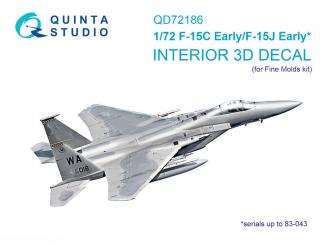 F-15C/J Early - 3D-Decal Interior 