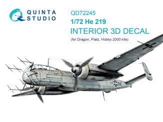 He 219 - 3D-Decal Interior (Dragon) 