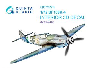 Bf 109K-4 - 3D-Decal Innendetails (Eduard) 