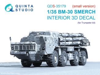 BM-30 Smerch - 3D-Decal Innendetails kleines Set (Trumpeter) 
