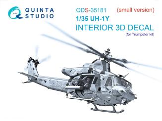 UH-1Y - 3D-Decal Interior Small Version (Trumpeter) 