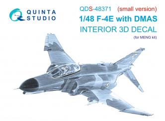 F-4E avec DMAS - 3D-Decal détails intérieurs petit set 