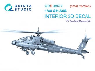 AH-64A - 3D-Decal détails intérieurs - petit kit 