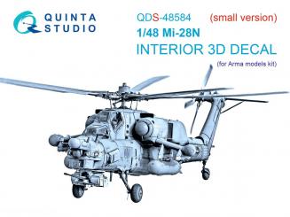 Mi-28N - 3D-Decal détails intérieurs petit set 