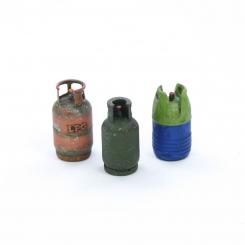6 Gasflaschen 